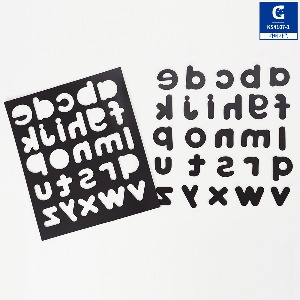 (가베가족) KS4107-1 톡톡 알파벳 소문자 퍼즐 자석판