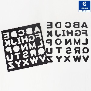 (가베가족) KS4106-1 톡톡 알파벳 대문자 퍼즐 자석판